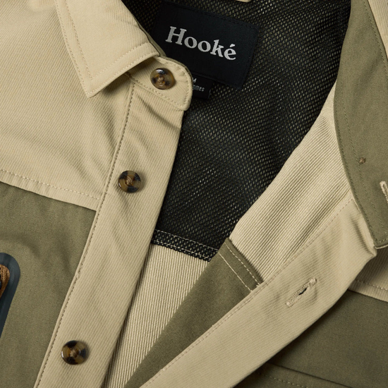 Hooke Men's Field Shirt safari burnt olive