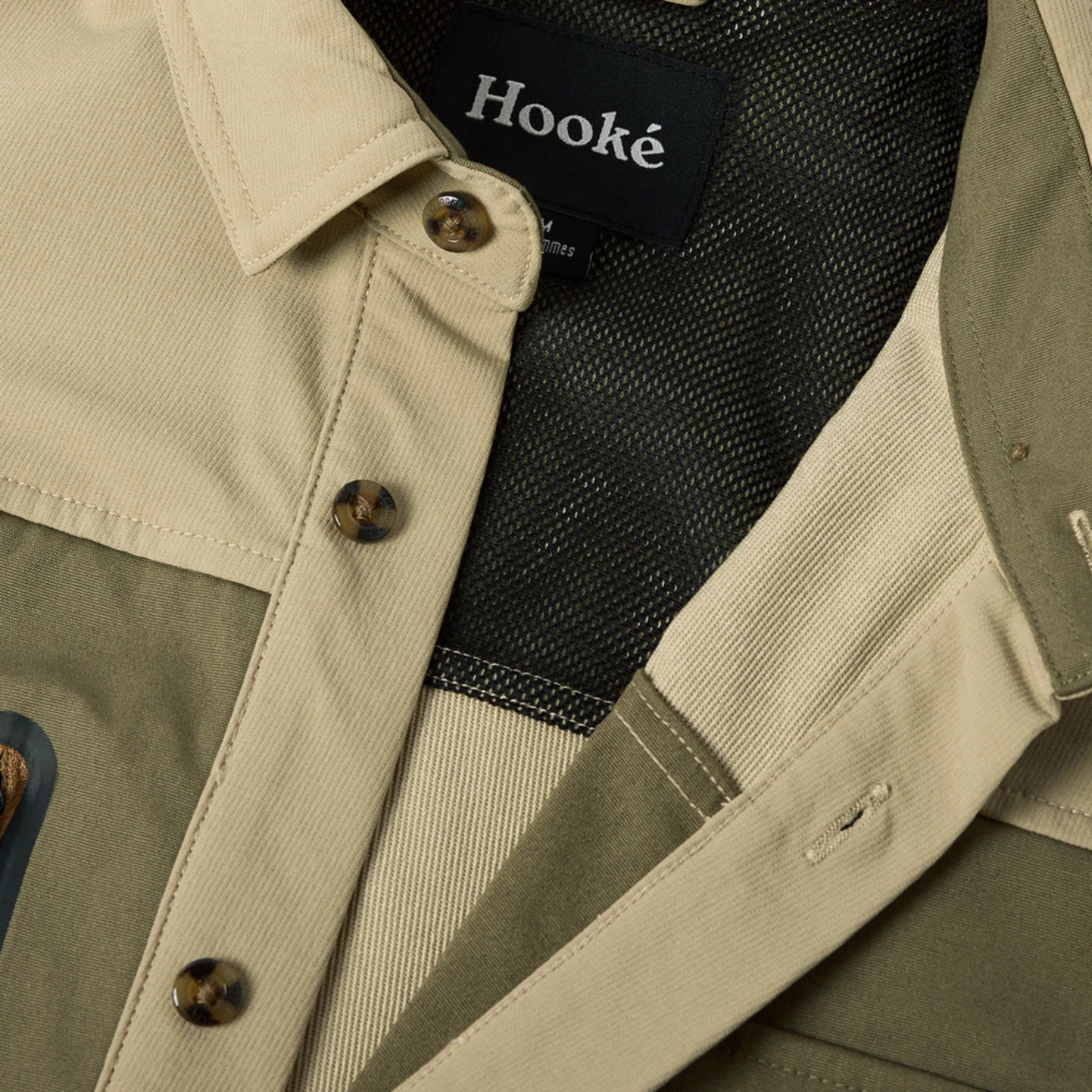 Hooke Men's Field Shirt safari burnt olive