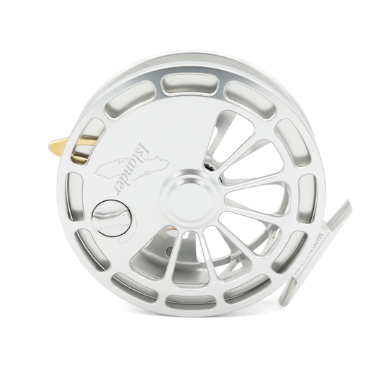 Islander C5 Centerpin Reel clear back