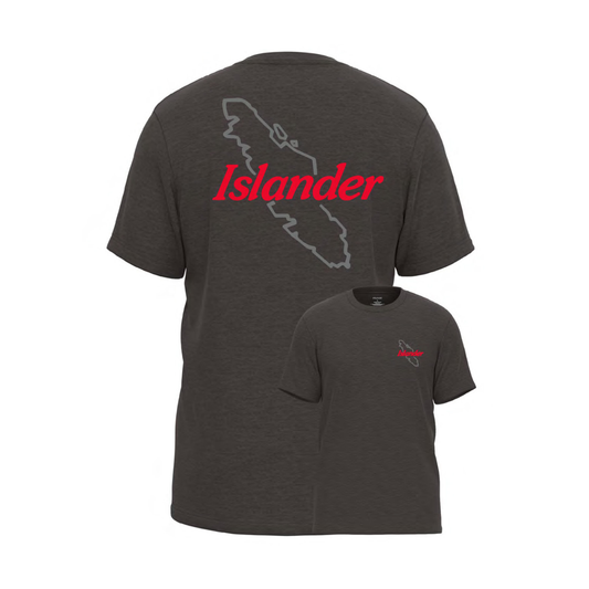Islander Duo Tone Logo Tee
