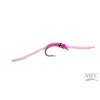 Jake's Double Bead Rib Worm pink