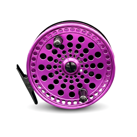 Kingpin  Imperial 475 Centrepin Reel purple