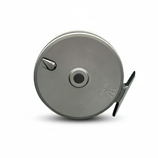 Kingpin Kinetic 425 Centrepin Reel grey back