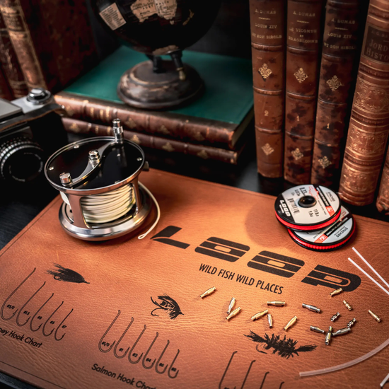 Loop Heritage Leather Fly Tying Mat