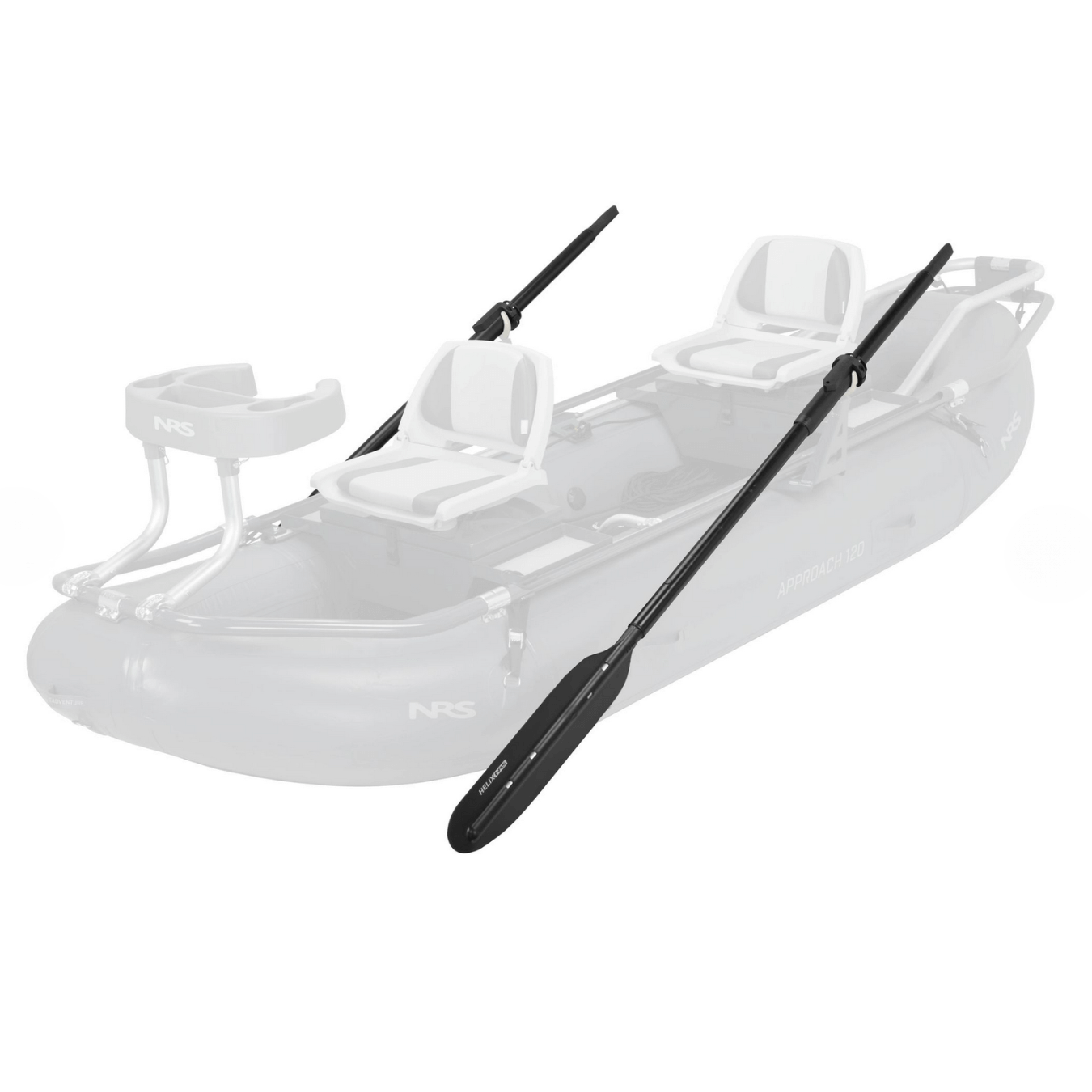 NRS Approach 120 Fishing Raft Two-Person Package.
