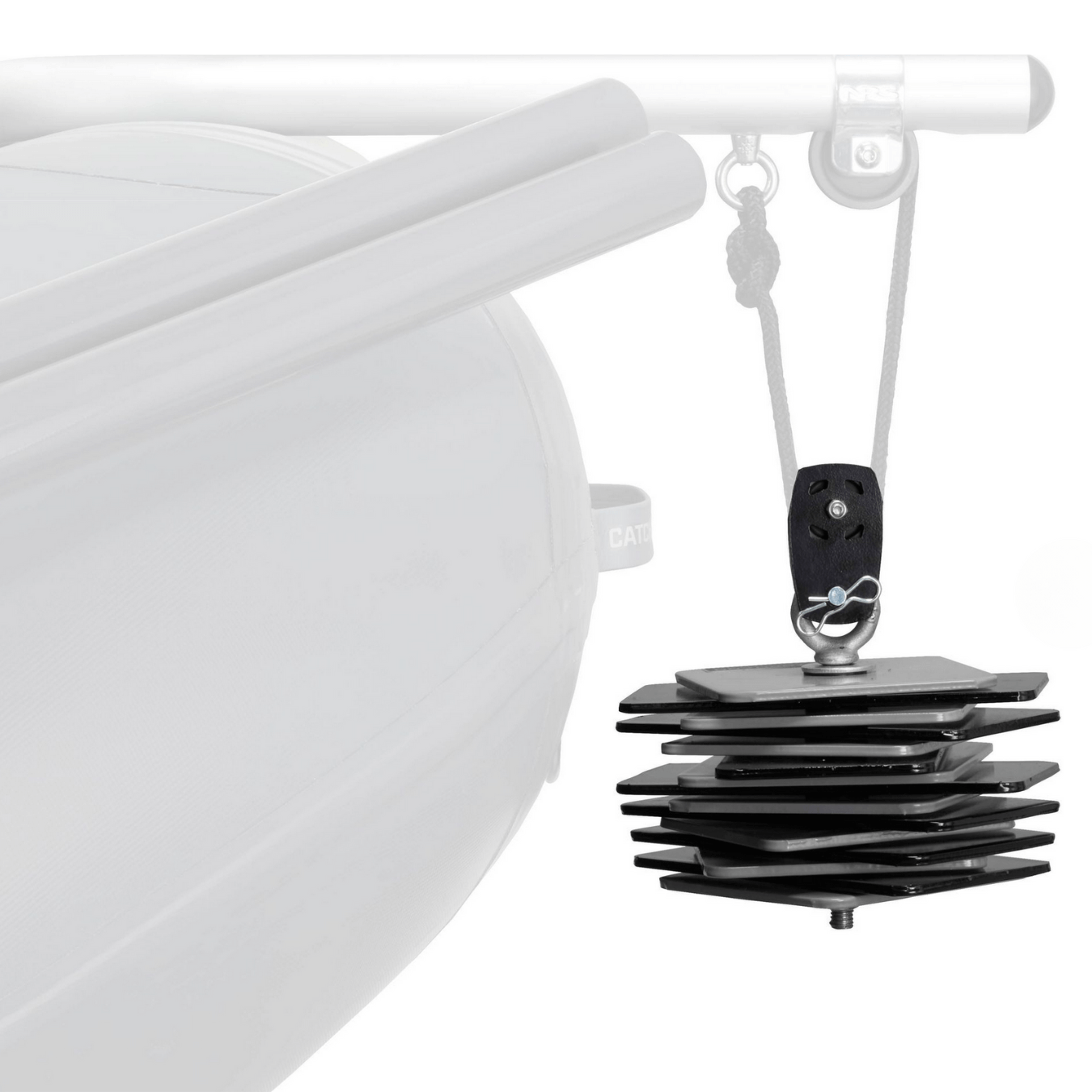 NRS Slipstream 142 Fishing Raft Package.