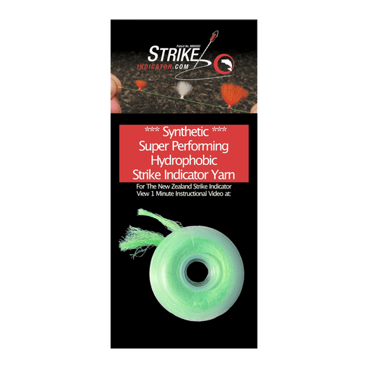 New Zealand - Super Performing Hydrophobic Strike Indicator Yarn.