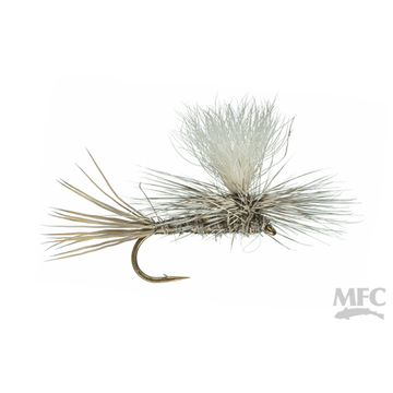 Parachute Hare's Ear Dry Fly - Natural Grey