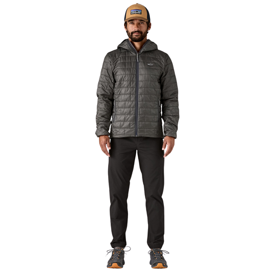 Patagonia - Men's Nano Puff Hoody Fitz Roy Trout forge grey