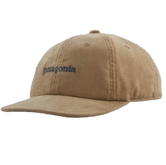 Patagonia - Corduroy Cap - Text Logo - Mojave Khaki.