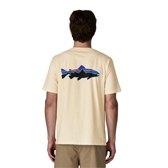 Patagonia Fitz Roy Trout T-Shirt undyed natural 