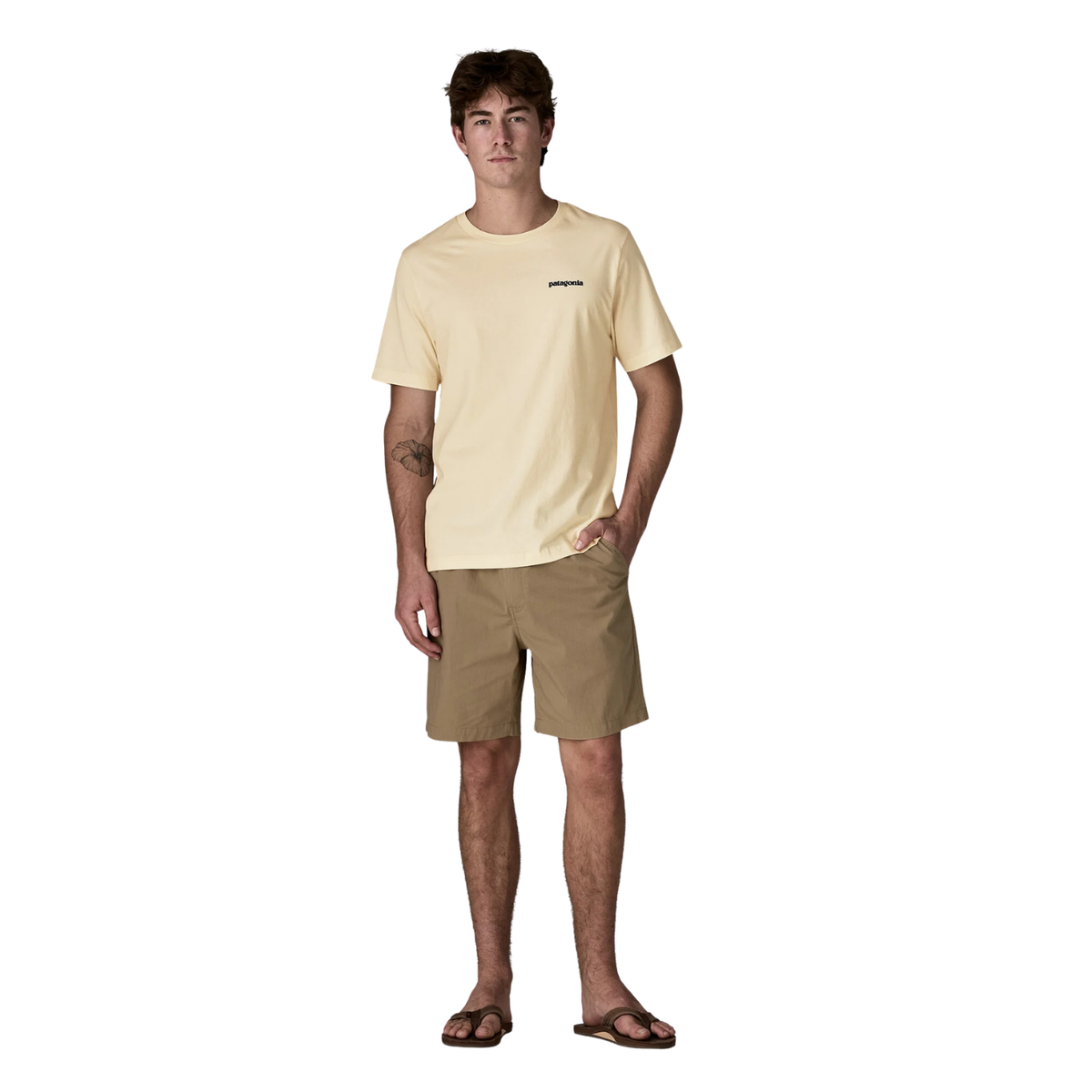 Patagonia Fitz Roy Trout T-Shirt undyed natural 