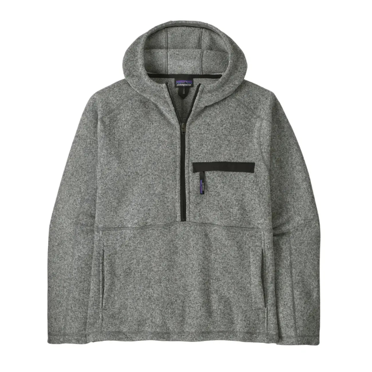  Patagonia Men's Better Sweater 1/2-Zip Fleece Pullover stonewash