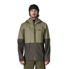 Patagonia Men's Boulder Fork Rain Jacket forge grey river rock green
