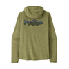 Patagonia Men's Capilene Cool Sun Hoody - Fitz Roy Trout Caper Green - Buckhorn Green X-Dye