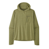 Patagonia Men's Capilene Cool Sun Hoody - Fitz Roy Trout Caper Green - Buckhorn Green X-Dye