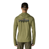 Patagonia Men's Capilene Cool Sun Hoody - Fitz Roy Trout Caper Green - Buckhorn Green X-Dye