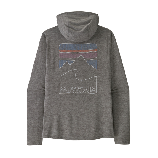 Patagonia Men's Capilene Cool Sun Hoody - Peak Visions forge grey