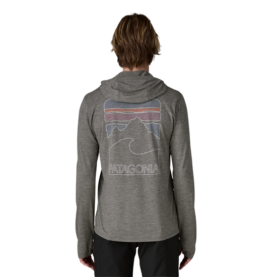 Patagonia Men's Capilene Cool Sun Hoody - Peak Visions forge grey