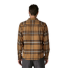 Patagonia Men's Fjord Flannel Shirt catch deer brown