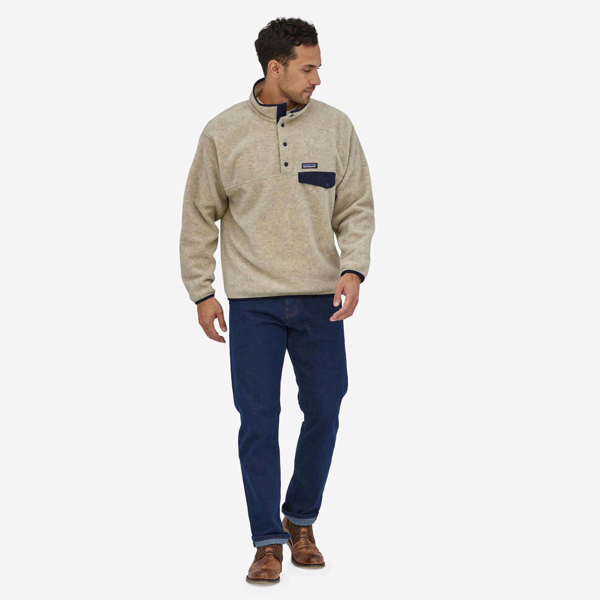 Patagonia - Men's Lightweight Synchilla Snap-T Fleece Pullover.