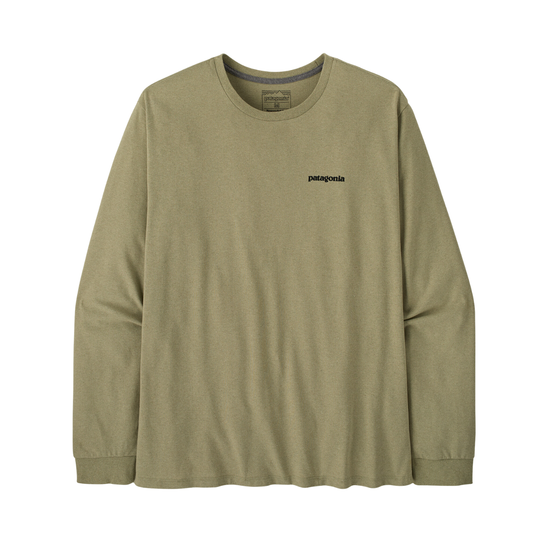 Patagonia Men's Long-Sleeved Home Water Trout Responsibili-Tee Shirt gumtree green