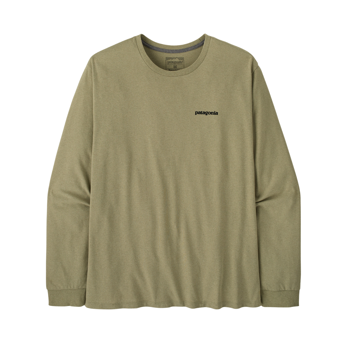 Patagonia Men's Long-Sleeved Home Water Trout Responsibili-Tee Shirt gumtree green
