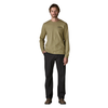 Patagonia Men's Long-Sleeved Home Water Trout Responsibili-Tee Shirt gumtree green