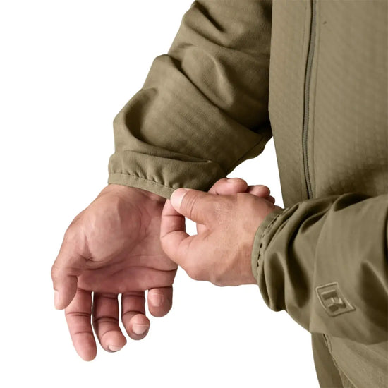 Patagonia Men's R1 TechFace Fitz Roy Trout Hoody cuff