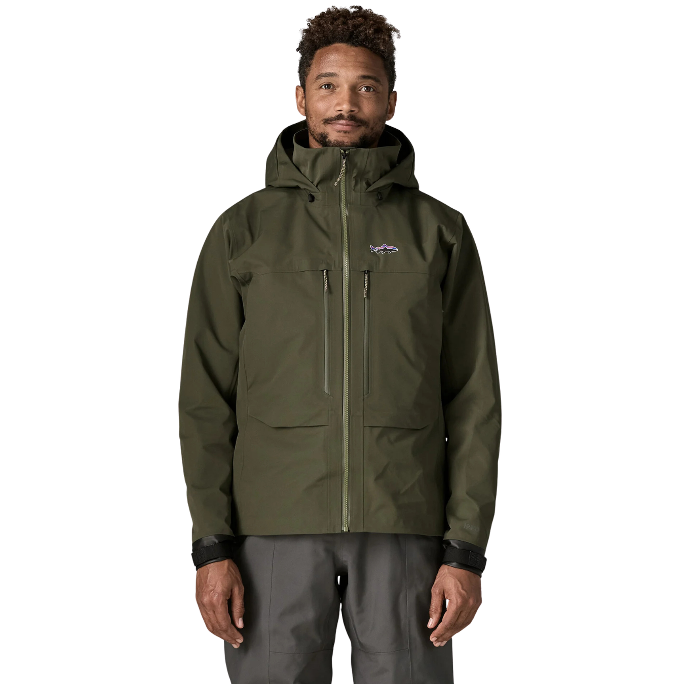 Patagonia Men's Swiftcurrent Wading Jacket Pine Needle Green