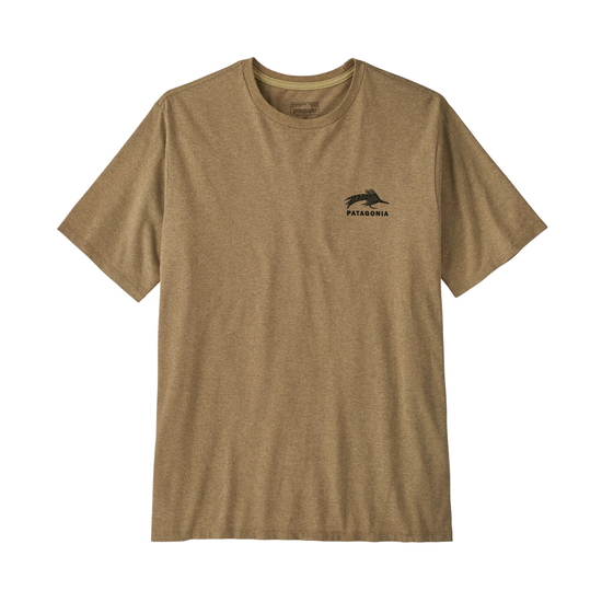 Patagonia Men's Take a Stand Responsibili-Tee Shirt salty roach bobcat brown