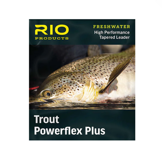 RIO Powerflex Plus Leaders 9' - 3pack