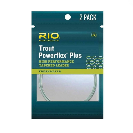 RIO Powerflex Plus Tapered Leader 9' 2-Pack