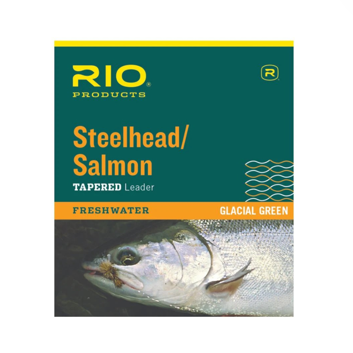 RIO Salmon/Steelhead Glacial Green Leader 3-Pack