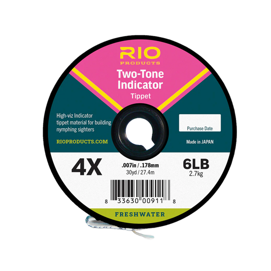 RIO Two Tone Indicator Tippet 