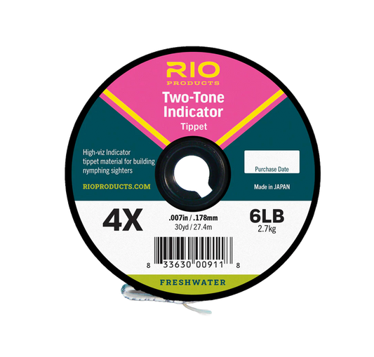 RIO Two Tone Indicator Tippet 