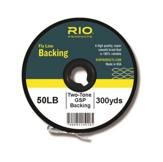 RIO 50lb Colour Change GSP Backing Spool