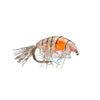 RIO Midweight Scud Fly orange rainbow