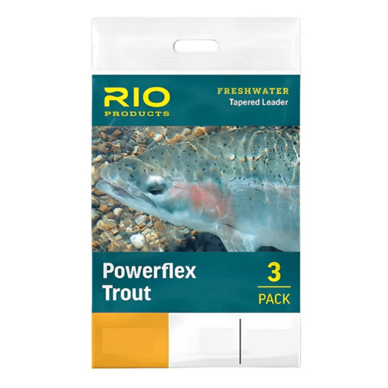 RIO Powerflex Trout Leader 3pk
