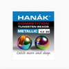 Hanak Round Slotted Tungsten Beads