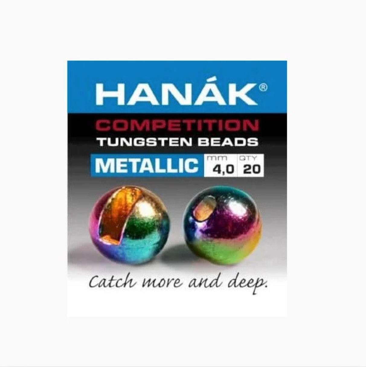 Hanak Round Slotted Tungsten Beads