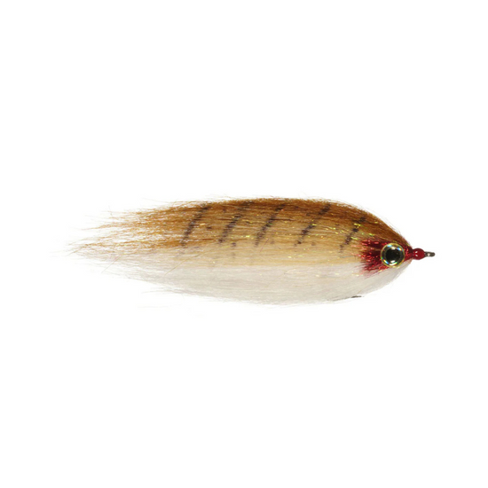 Rainy's Warmwater Craft Fur Baitfish Streamer tan white