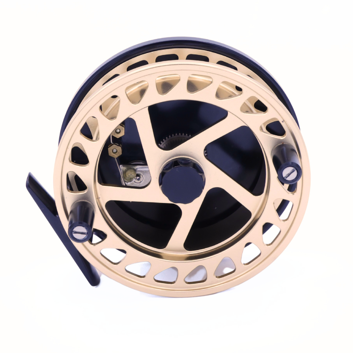Raven Helix Float Reel gold black
