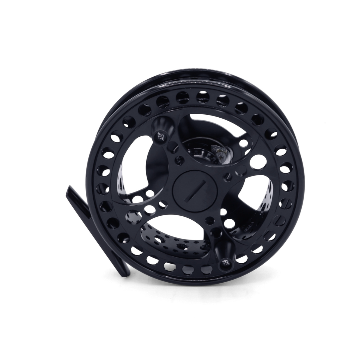 Raven Matrix Limited Edition Centerpin Reel 4 3/4" Black