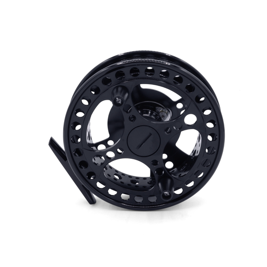 Raven Matrix Limited Edition Centerpin Reel 4 3/4" Black