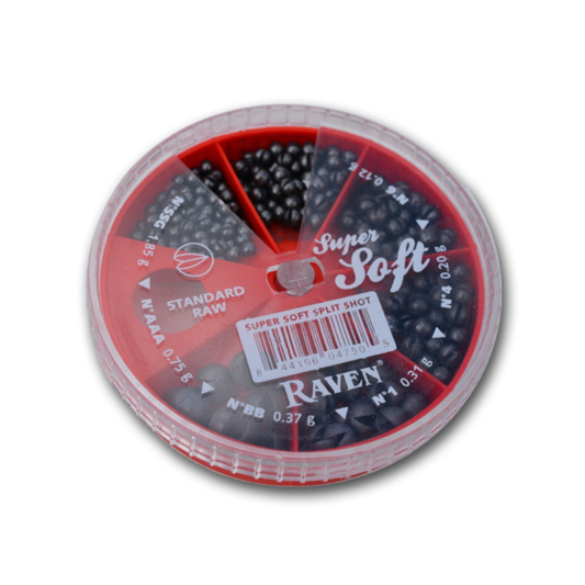 Raven Super Soft 6 Part Split Shot Dispenser