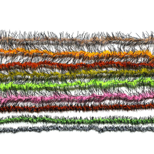 Hareline Black Legged Squishenille