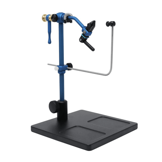 Renzetti Traveler 2500 Limited Edition Blue Vise 6×6 Pedestal Base Model w/ Mtl. Clip Right Hand.