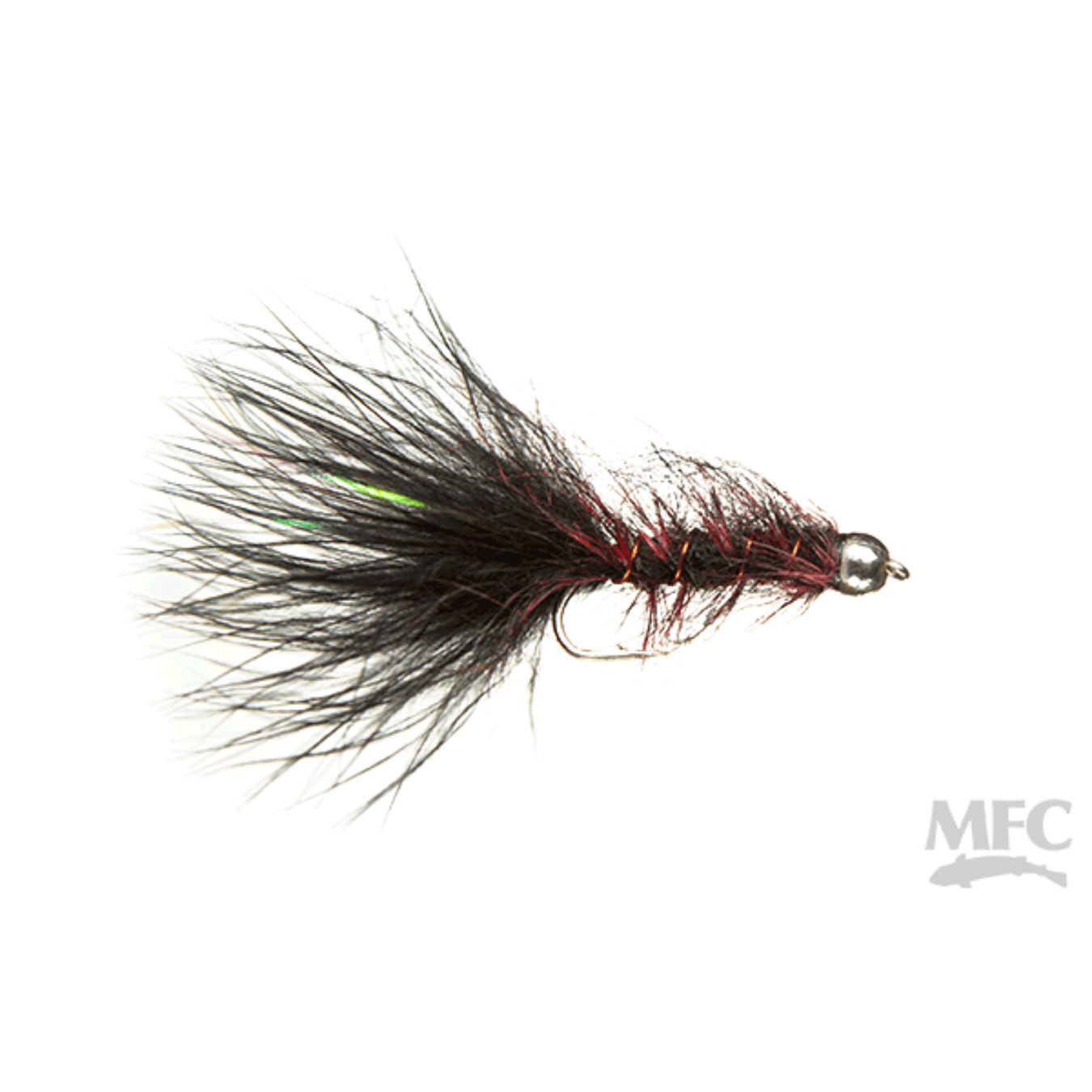 Rickard's Bead Head Seal Bugger black