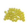 River Reaper Solid Glass Bead shimmer chartreuse